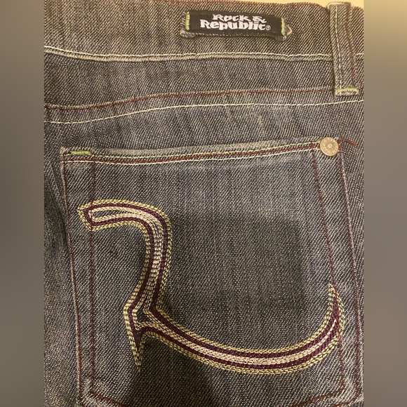 Rock &  Republic Jeans , Size 32 , Denim - Picture 3 of 3